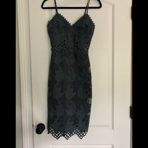 Aqua by Bloomingdales midi cocktail dress